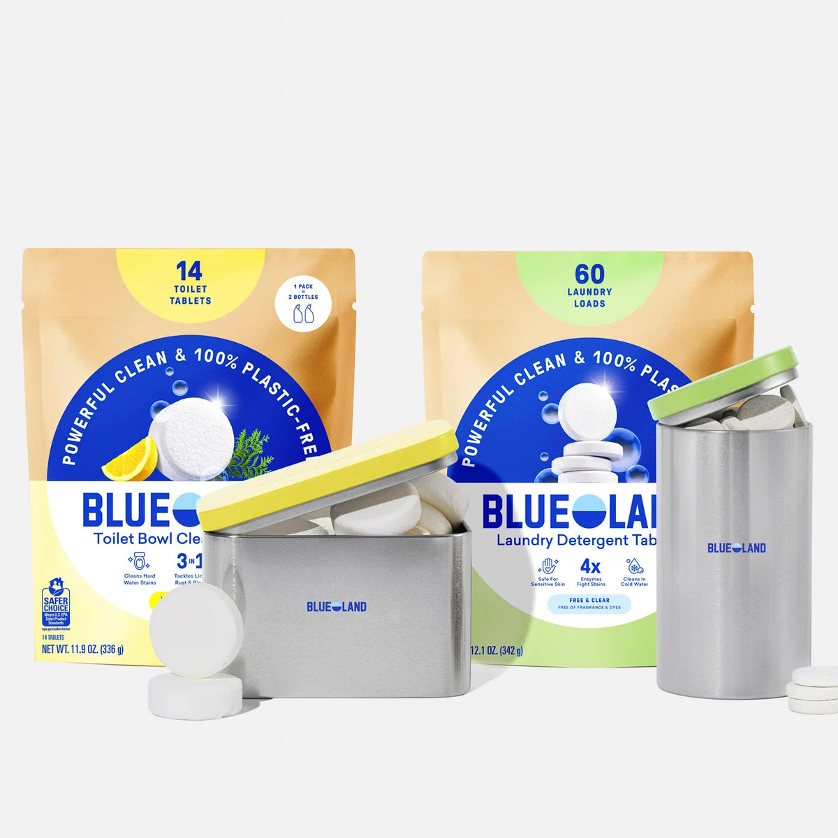Laundry Detergent & Toilet Bowl Cleaner Kit Main image