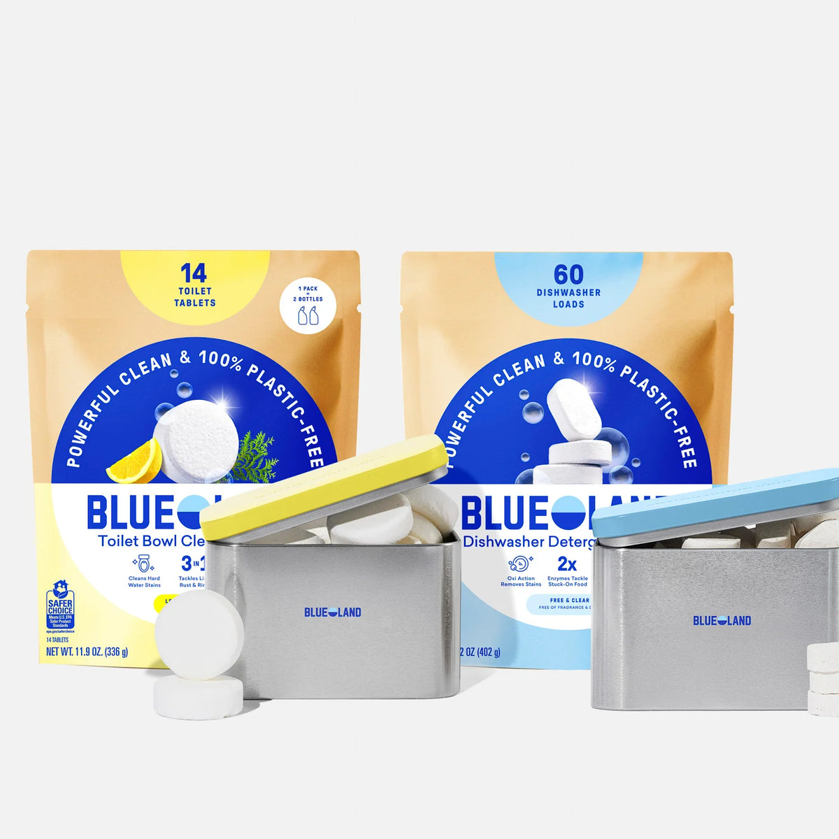 Dishwasher Detergent & Toilet Bowl Cleaner Kit Main image